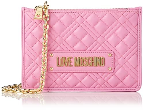 Love Moschino JC4317PP0FLA0, Borsa a Spalla, Donna, Rosa, Taglia unica