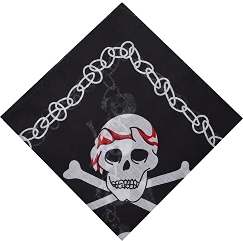 Bandana Halstuch Biker Nikki Tuch Schal Kopftuch Baumwolle Mundschutz Piratentuch (14)