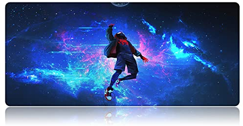 Bimormat Großes Gaming Mauspad,900x400mm XXL Schreibtischunterlage, Mousepad Gemacht aus Hochwertige Materialien,Verbessert Präzision und Geschwindigkeit (90x40 G42maskman)