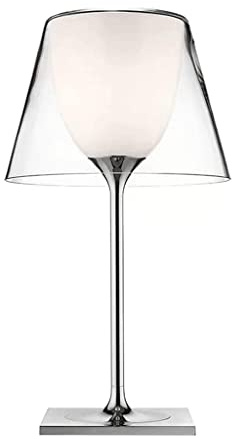 AAPIE Acrylique Liseuse Transparente Petite Lampe De Table Simple Veilleuse Moderne Lampe De Bureau pour Bureau À Domicile Loisirs Chambre Club