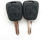 Lot de 2 boîtiers de clé de voiture à 2 boutons pour Peugeot 206 207 306 307 406 407
