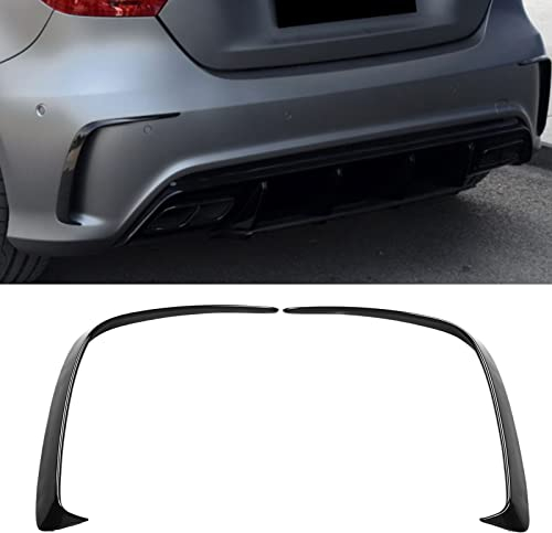 BOROCO Lama del Vento del Paraurti Posteriore, Sostituzione dello Spoiler del Paraurti della Lama del Vento del Paraurti Posteriore Per Mercedes?Benz Classe a W176 AMG?Line A45