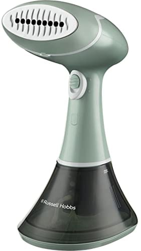 Russell Hobbs Défroisseur vapeur (Compact, léger, puissant) Fer à repasser (Portable pour maison, voyage, bureau, 1600W, rapide, vapeur continue 22g/min, antibactérien, brosse anti-peluches) 25592-56