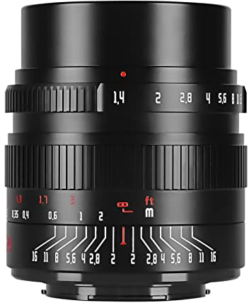 7artisans 24 mm F1.4 APS-C manuelles Prime-Objektiv, große Blende, kompatibel mit Olympus & Panasonic M4/3 spiegellosen Kameras G1 G2 G3 G4 G5 G6 G7 GF1 GF2 GF3 GF5 GF6 GM1EMP1EPM2E-PL1E-PL2E-PL3E-PL5