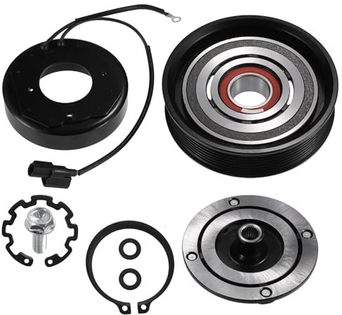 QUARKZMAN Juego De Embrague Del Compresor De Aire Acondicionado Para Honda Accord 2013-2017 2.4L