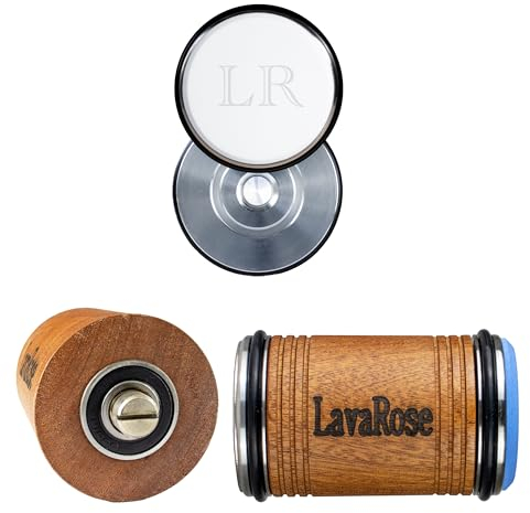 Replacement Grinding Discs for LavaRose Roller Knife Sharpeners, Various Replacement Sharpening Stones, choose 400, 3000 or 6000. Rolling Knife Sharpeners Grinding Wheels. (6000 Grit Disc)