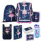 OXY BAG Schulranzen 8tlg. Premium mit Ballerina-Motiv | Ergonomische Schulrucksack Set, Sportbeutel, Federmappe, Kunstponcho, Trinkflasche, Snackbox & mehr | Ideal für 1. - 3. Klasse (Schulstart)