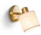 Lightess Applique Murale Intérieure Dimmable avec Interrupteur, Lampe Murale Dorée avec Abat-jour en Lin Beige, Applique Murale de Chevet Pivotante E27 pour Chambre Salon
