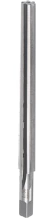 QUARKZMAN Escariadores Cónicos 1:50 8mm Diámetro Pequeño 9.9mm Diámetro Grande Flauta Recta Acero de Alta Velocidad (HSS) Escariador de Pasador Inclinado