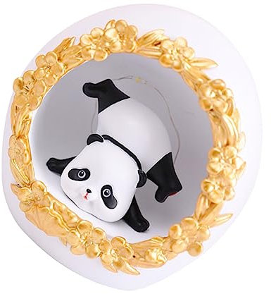 WOONEKY Panda Nachtlicht Mit Touch-steuerung Und Timer Niedliche Cartoon-panda-lampe Für Kinderzimmer Wiederaufladbar Dekorative Batterielampe Für Süße Träume Und