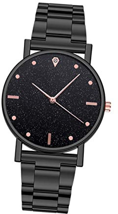 DEARMAMY 1pieza Reloj De Pulsera Elegante para Mujer Diseño Clásico De Inoxidable y para y Ocasiones Especiales
