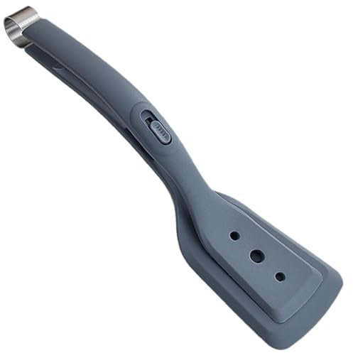 2 in 1 Spatula and Tongs, 11.6 Silicone Spatula Tongs for Flipping, Double Spatula Flipper for Bread, Fried Steak, Flipping Fish, Toast Salad Spatula Tongs for Flipping Double Spatula Flipper