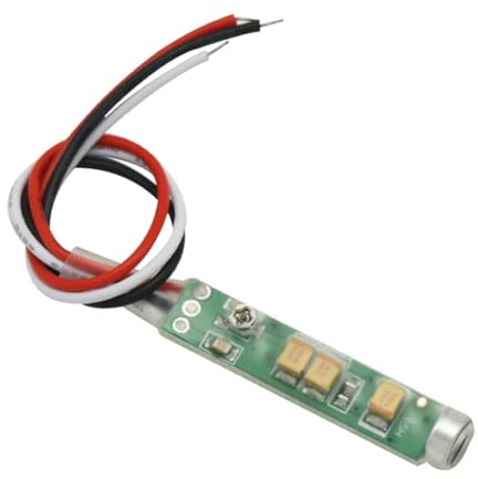 Kueohse Ausgangslautstärke Einstellbar, Spezielles MIC-Mikrofonmodul, Audio-Pickup-Adaptermodul mit Vorverstärker für CCTV-IP-Kamera