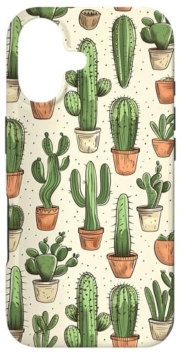 Custodia per iPhone 17 Motivo cactus