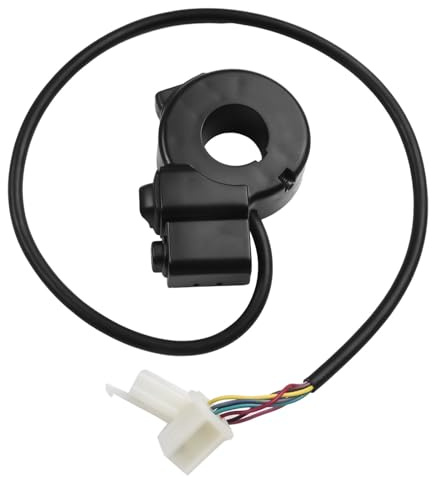 SageFurned 22 mm Motorrad-Schalter für Hupenknopf, Blinker, elektrische Nebelscheinwerfer, Lenker-Controller-Schalter (Motorrad-Lenkerschalter)
