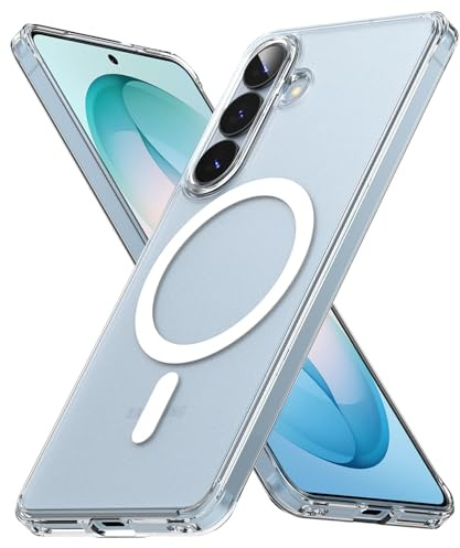 Ringke Fusion Magnetic für Samsung Galaxy S26 Hülle, [Kompatibel mit MagSafe] Anti-Fingerabdruck Matt Minimale Vergilbung Kratzfest Handyhülle - Matt Transparent