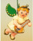 Hubrig-Volkskunst Baumbehang Engel mit Mandoline * Höhe 6cm
