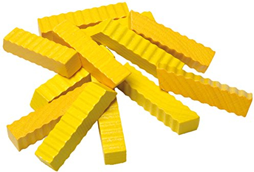 Erzi 19310 Pommes Frites aus Holz, Kaufladenartikel für Kinder, Rollenspiele