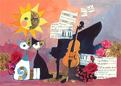 Heye 29449 - Standard Puzzles 1000 Teile Cello, Rosina Wachtmeister
