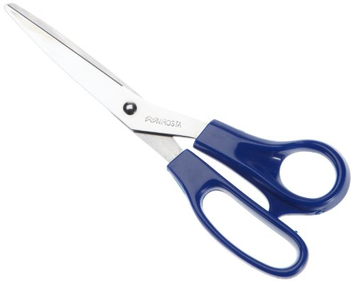 Nirosta Universalschere Praktika – Extra scharf und langlebig für Haushalt, Küche und Büro, ergonomischer Griff, Silber