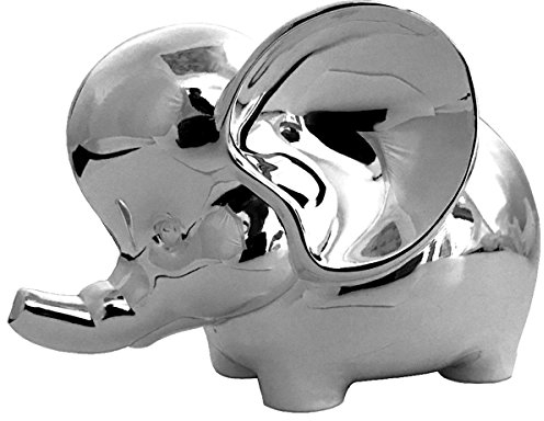 SILBERKANNE Spardose Sparbüchse Elefant aus Premium Silber Plated edel versilbert in Top Verarbeitung