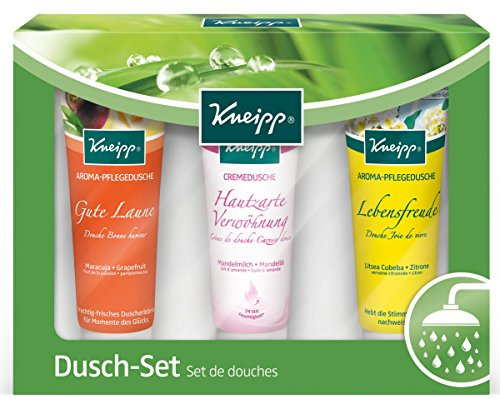 Kneipp Geschenkpackung Duschen Kollektion, 3 x Duschset (je 3 x 75ml)