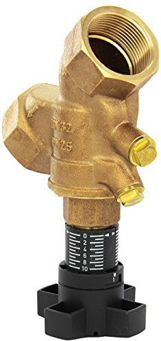 Oventrop Strangregulierventil Hydrocontrol VTRDN32, 1 1/4 Zoll IG, mit Blindstopfen, Rg, 1060110