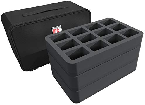 Feldherr MINI PLUS Case compatible with 44 Blood Bowl miniatures - 2016 Edition