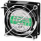 sourcingmap AC 220V-240V 0.07-0.08A 80mmx80mmx25mm 7 Vanes Cooling Fan w Metal Finger Guard and Dust Screen Mesh