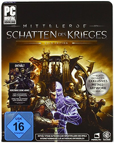 Mittelerde: Schatten des Krieges - Gold Edition - [Code in the Box]- [PC]