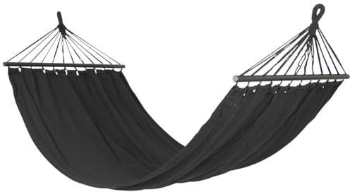 Bo-Camp Unisex Samba Hängematte, Einheitsgröße, Schwarz