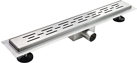 Edelstahl Duschrinne Bodenablauf Ablaufrinne Duschablauf Ablauf Rinne 50cm Aloni