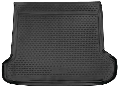 WALSER XTR Kofferraumwanne für Toyota Land Cruiser (J15) 5 Sitzer 07/2009-2013, 100% passgenaue Antirutschmatte Auto, Gummimatte Auto, Kofferraum Schutzmatte, Auto Gummimatten