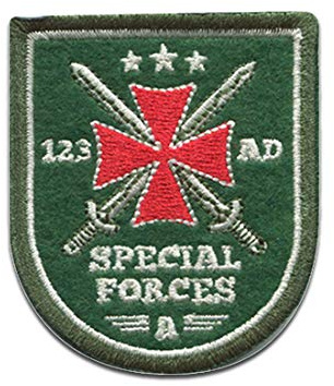 Catch the Patch Special Forces Troopers - (Größe: 5 x 5,8 cm) – Kultige Aufnäher zum Aufbügeln & Aufnähen – Für Jacken, Rucksäcke, Shirts & Cosplay – Ein Must-have für DIY-Fans