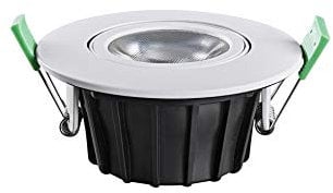 LED Einbaustrahler DL8002 rund schwenkbar 38° weiß 8,5W 720lm IP65 2700K + 4000K dimmbar