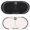 2x Bass Drum Skin Patch, 12,8x6,5 Cm Bass Drum Pad für