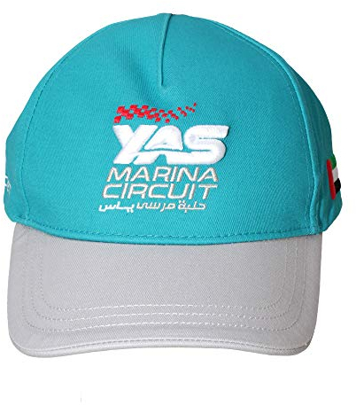 Hackett Yas Circuit Baseballkappe für Erwachsene, Unisex, Einheitsgröße, Blaugrün, Blaugrün/Ein Hauch von Paradies (Trace of Paradise)