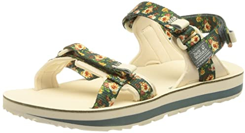 Jack Wolfskin Damen Outfresh Deluxe W Sandale, Teal Grey All Over, 37 EU