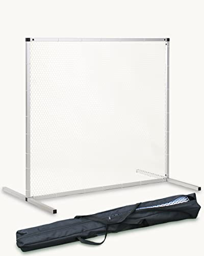 SPORTIKEL24 Hoopers-Gate – Aluminiumrahmen & Kunststoffnetz – 100 × 90 cm – VDH-konform – inkl. Tragetasche