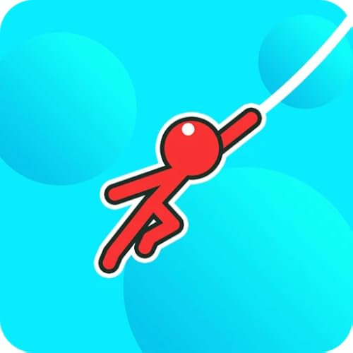 Stickman Hook Spider Rope Hero Swing Jump Challenge Games