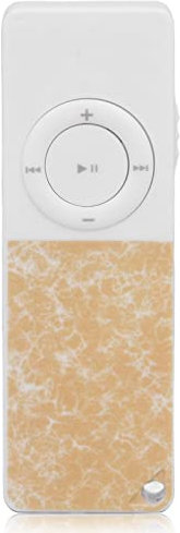 SYH&AQYE Lettore MP3 da 64 GB, Lettore Musicale Leggero Portatile, Suono Senza Perdita HiFi, Batteria Integrata da 180 mAh, Plug And Play, Lettore Musicale per Intrattenimento e Apprendiment(Giallo)