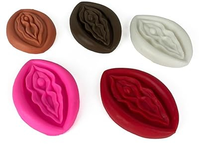 Vulva Soap | Vegan | Choose your colour| Scented| Handmade (Avocado Green)