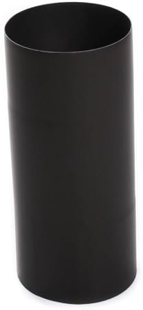 Ofenrohr FAL Rauchrohr feueraluminiert Kaminrohr Schwarz Abgasrohr 120 mm Länge 25 cm Ofenzubehör