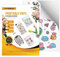 Ryebme Vinylfolie Sticker Papier zum Bedrucken - 25 Blatt Transparente Bedruckbares Vinyl Aufkleberpapier Für Tintenstrahldrucker, Trocknet Schnell Lebendige Farben, Selbstklebendön & Trocknet Schnel