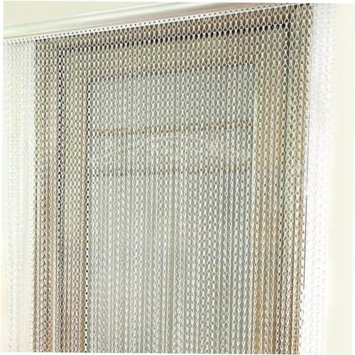 Aluminium Chain Curtain Fly Screen for Kitchen Catering - 90 x 214 cm