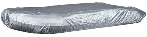 HIBO Schlauchboot Abdeckplane 2.70 – Wasserabweisende und UV-beständige Schutzhülle aus hochwertigem 600D Oxford-Stoff – In verschiedenen Größen erhältlich – Ideal für Schlauchboote und Rib-Boote