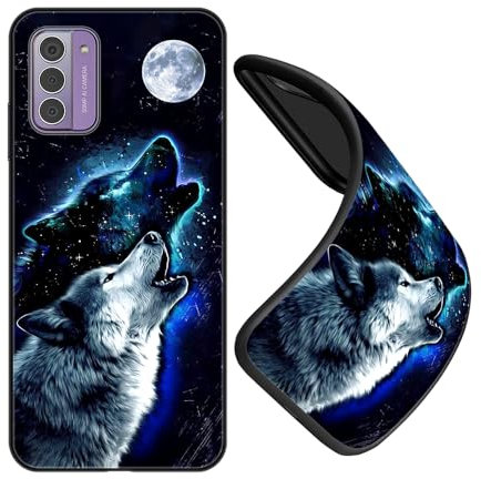 JEZSHTAI Cover Compatibile con Nokia G42 5G Custodia in Silicone Antiurto Con Disegno Del Modello,Sottile Morbida in TPU Antigraffio Protettiva Case,B07