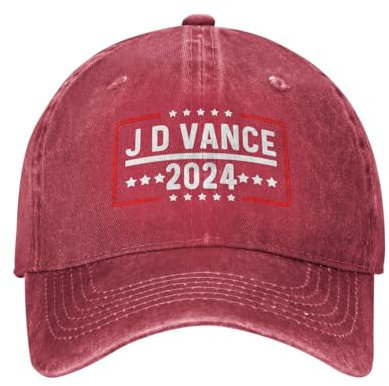 SMAZDFXX JD Vance 2024 Mütze für Damen, Dad-Mütze, Grafikmütze