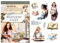 RISYPISY Weihnachten PET/Papier Aufkleber für Journaling, 20 Blätter Buchen Sie Scrapbooking Supplies, 224pcs Aufkleber Supplies Dekoration Journaling Supplies