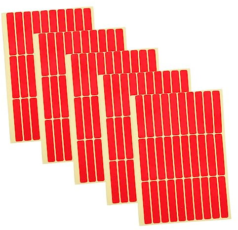 Healeved 15feuilles Bande Adhésive Double Face Transparente Pour Affichage De Faux De Forte Adhérence Pour Nail Art Et Présentation De Conseils De Manucure